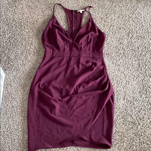 Burgundy dress - Picture 1 of 2